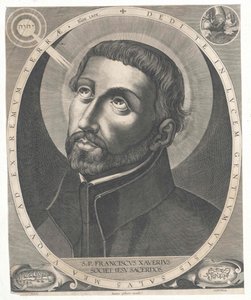 Sint Franz Xavier door Artist Unknown