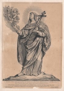 Saint Lidwina of Schiedam door Artist Unknown