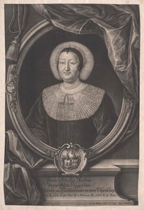 Sibylla Rosina Neubronner (afdruk) door Artist Unknown