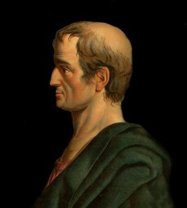 Solon Grieks advocaat, dichter en koopman - Portret van Solon, wetgever en dichter van Athene