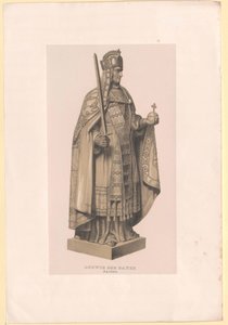 De Beierse keizer Lodewijk IV door Artist Unknown