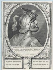 De gebochelde Gottfried (prent)