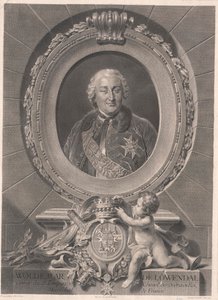 Valdemar graaf Loewendal door Artist Unknown