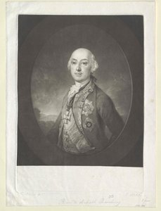 Victor Amadeus prins Anhalt-Bernburg-Schaumburg-Hoym door Artist Unknown