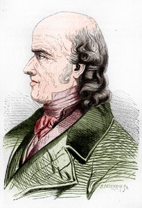 Portret van Samuel Hahnemann, vader van de homeopathie. door Artist Unknown