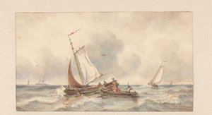 Schepen op zee