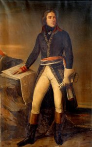 Portret van generaal Lazare Louis Hoche door Ary Scheffer