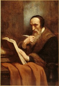 Portret van Johannes Calvijn 1509-1564, 1858