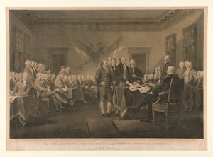 De Onafhankelijkheidsverklaring van de Verenigde Staten van Amerika
