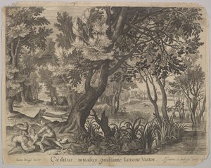 De Dieven Beroven de Man van De Barmhartige Samaritaan door Assuerus van Londerseel
