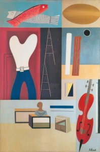 Abstracte samenstelling door Atanasio Soldati
