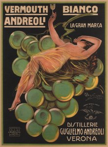 Vermouth Bianco Andreoli, 1921