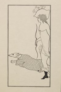 Atalanta, uit een Boek van Vijftig Tekeningen door Aubrey Beardsley