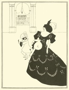 Komedieballet van marionetten door Aubrey Beardsley