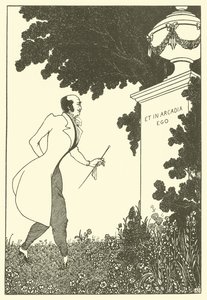 Et In Arcadia Ego door Aubrey Beardsley