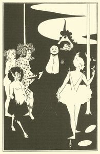Frontispice, Toneelstukken van John Davidson, 1893 door Aubrey Beardsley