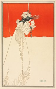 Isolde, 1895 door Aubrey Beardsley