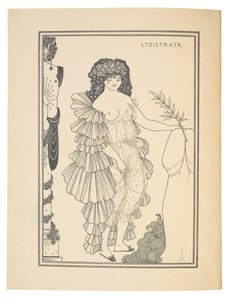 Lysistrata, 1896 door Aubrey Beardsley