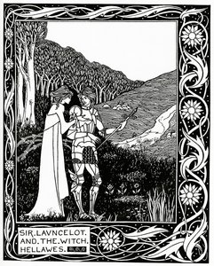 Sir Launcelot en de heks Hellawes, 1870