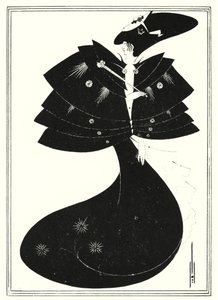 De Zwarte Cape door Aubrey Beardsley