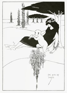 De Kus van Judas, 1893 door Aubrey Beardsley