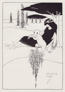 De Kus van Judas, 1893 door Aubrey Beardsley
