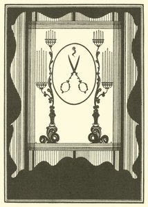 De roof van de lok door Aubrey Beardsley