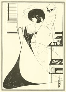 De toilet van Salome door Aubrey Beardsley