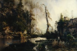 Zwart meer door August Cappelen