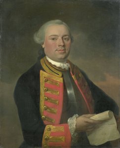 Johan Arnold Zoutman (1724-93), vice-admiraal door August Christian Hauck