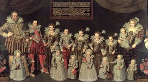 Moritz de Geleerde en zijn familie