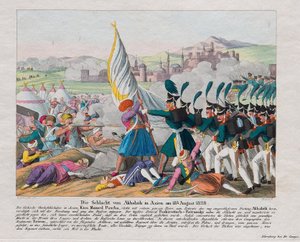 Russisch-Turkse oorlog van 1828-1829 - de bestorming van het fort Akhaltsikhe door August Friedrich Andreas Campe