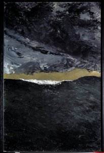 Golf VII. Schilderij door August Strindberg