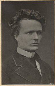August Strindberg door August Josef Robert Roesler