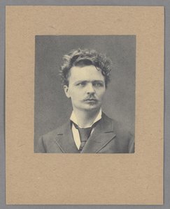 August Strindberg door August Josef Robert Roesler