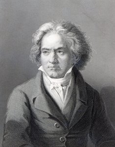 Ludwig van Beethoven, gegraveerd door William Holl de Jongere (gravure) door August Karl Friedrich von Kloeber