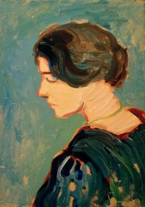Elisabeth Macke, studiehoofd door August Macke