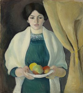 Portret met appels