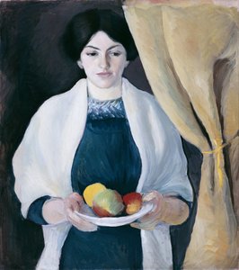 Portret met appels