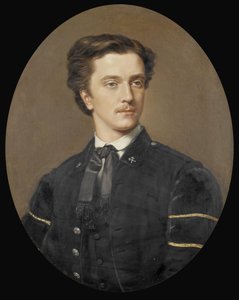 August Prinzhofer portret schildknaap