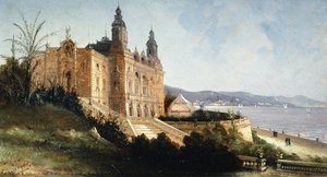 Het Casino in Monte Carlo door August Siegen