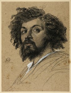Zelfportret door Auguste Barthelemy Glaize