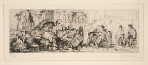 Circusgroep door Auguste Brouet