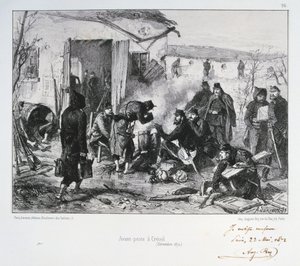 Franse voorpost bij Créteil, Beleg van Parijs, Frans-Pruisische Oorlog, december 1870 1872