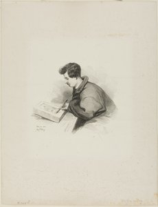 Portret van Auguste Raffet