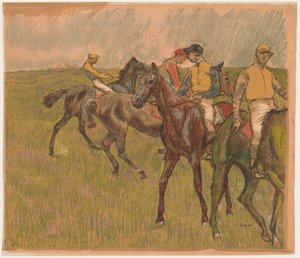Renpaarden door Auguste Clot