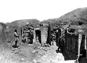 Memphis Saqqara, Egypte, 1893 door Auguste Edouard Mariette