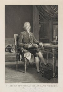 Charles Maurice de Talleyrand-Perigord door Auguste Gaspard Louis Desnoyers