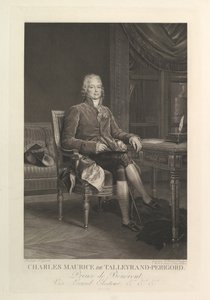 Portret van Charles Maurice de Talleyrand-Périgord, na 1808 door Auguste Gaspard Louis Desnoyers