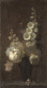 Stilleven met bloemen door Auguste Jouve